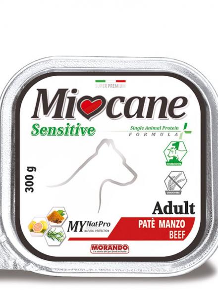 MIO CANE PAT� MANZO MONOPROTEICA 300 GR